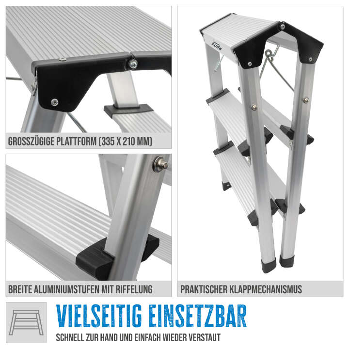 Güde Aluminium Trittleiter GAT